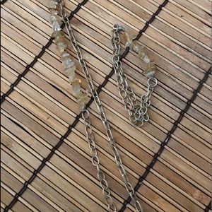 Citrine necklace set.